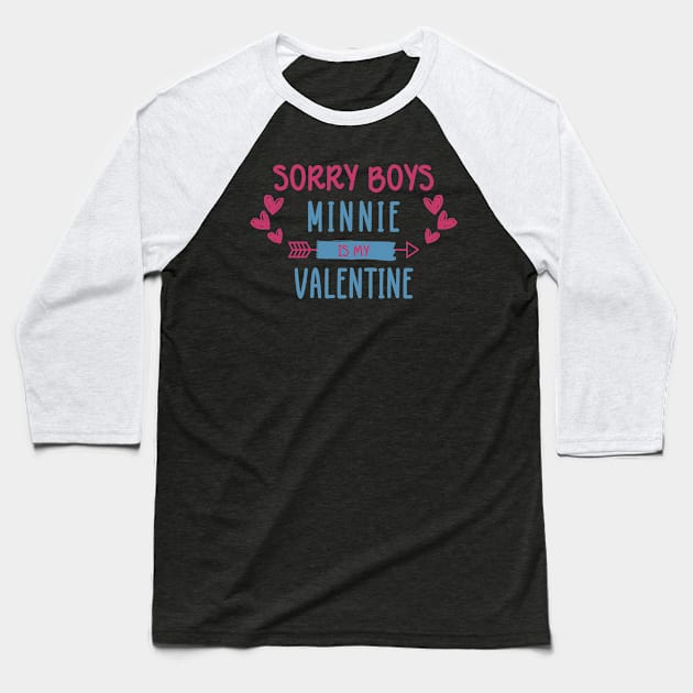 Sorry Boy Minnie Is My Valentine (G)I-dle Baseball T-Shirt by wennstore